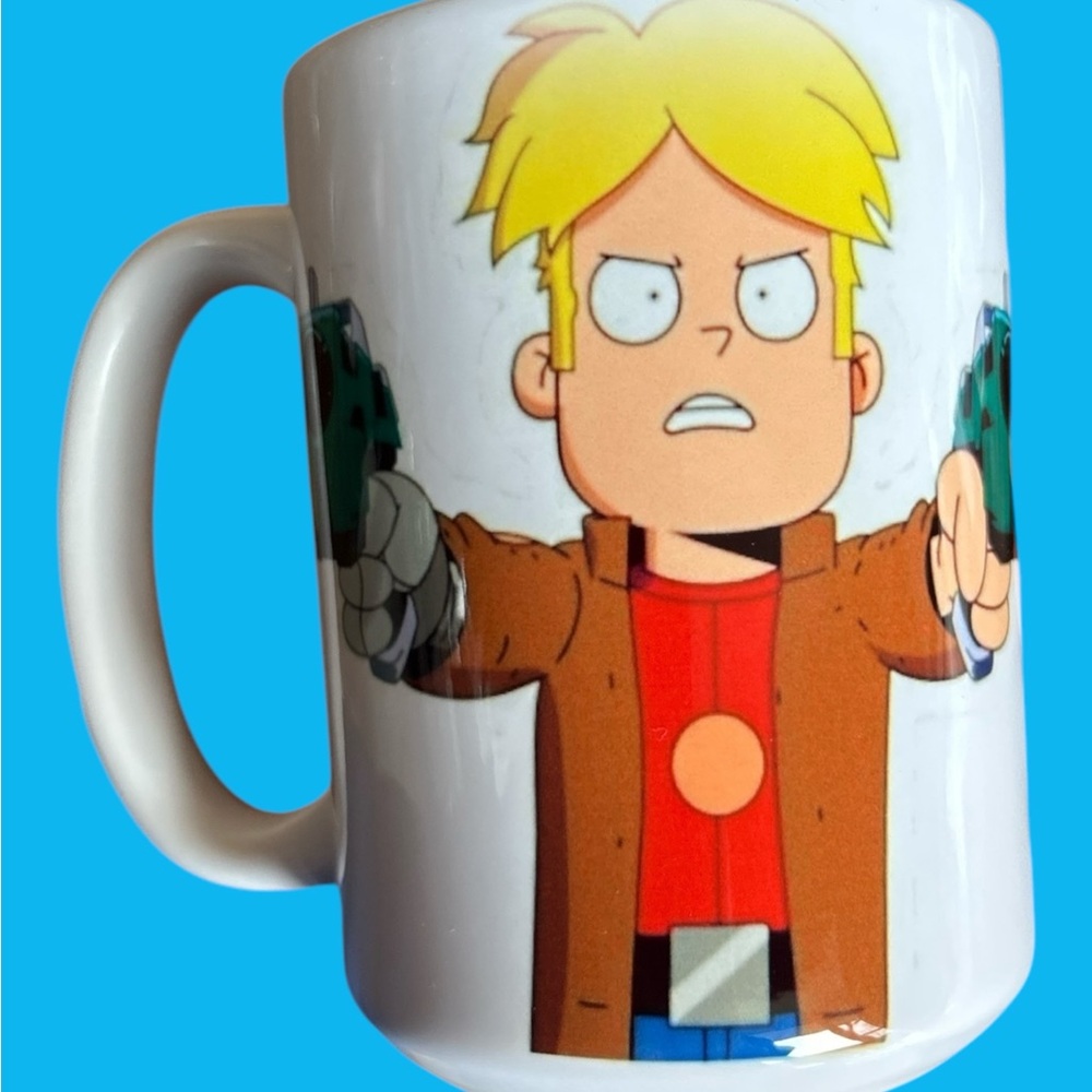 Final Space Gary Cartoon Character 15oz Mug with Brown Jacket